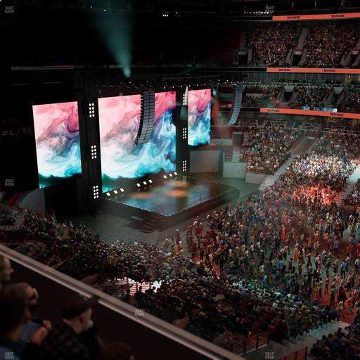 United Center - Section 316 A Seat View
