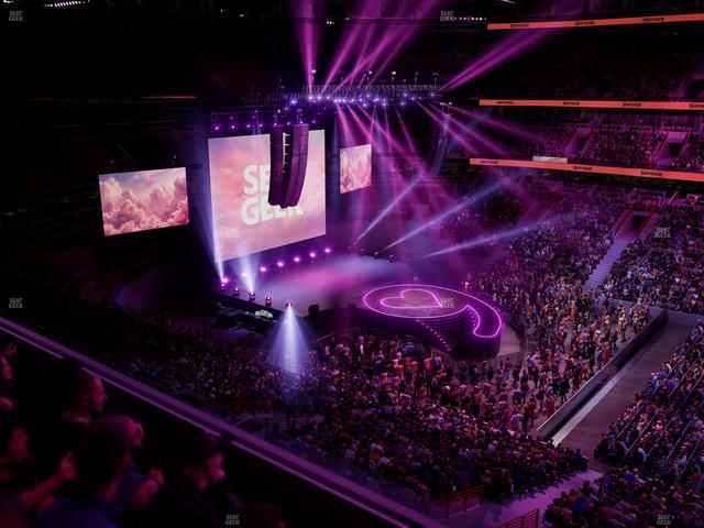 United Center - Section 316 A Seat View