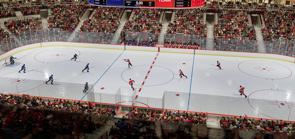 United Center - Section 316 A Seat View