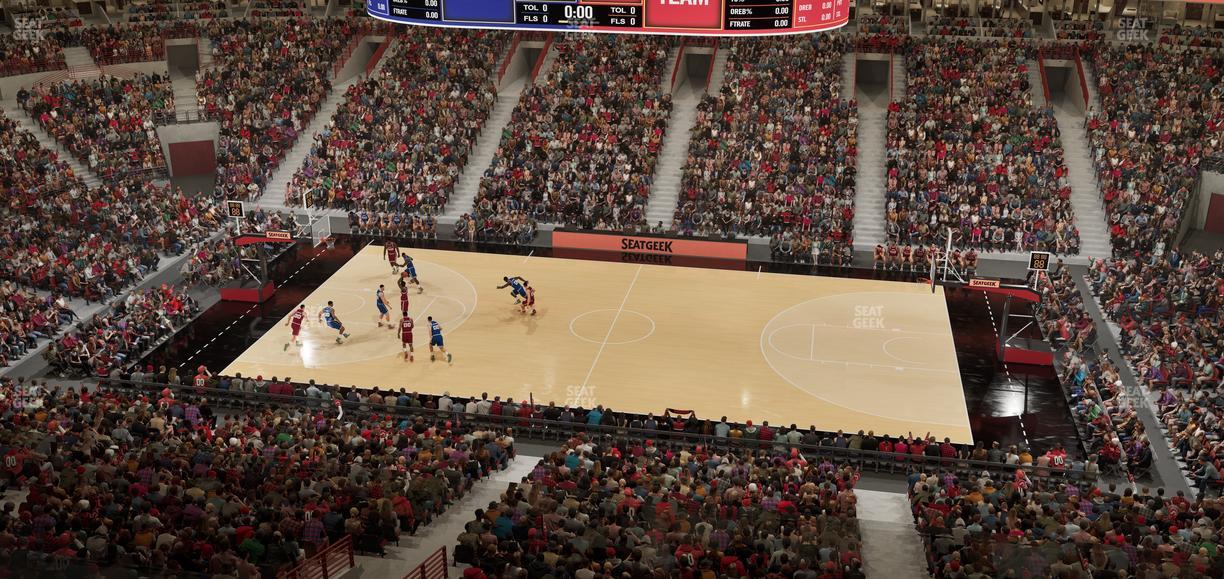 United Center - Section 316 A Seat View