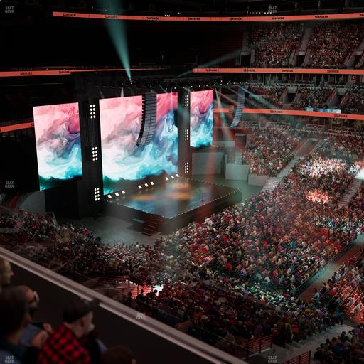 United Center - Section 316 A Seat View