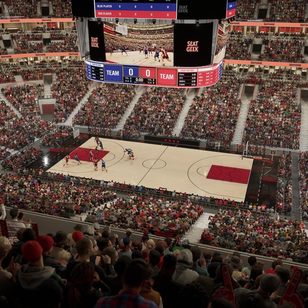 United Center - Section 316 Seat View