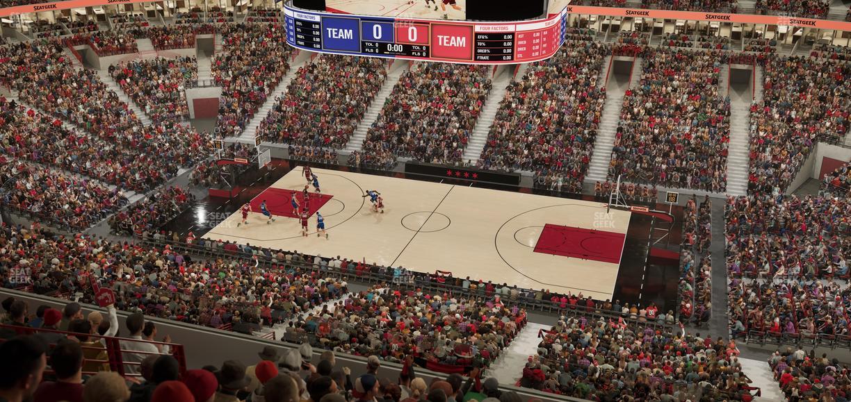 United Center - Section 316 Seat View