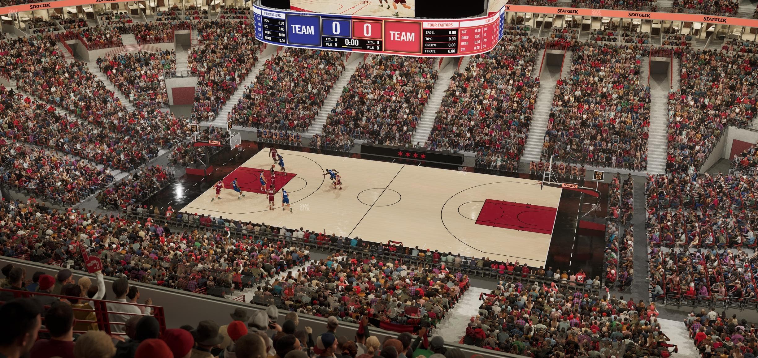 United Center - Section 316 Seat View