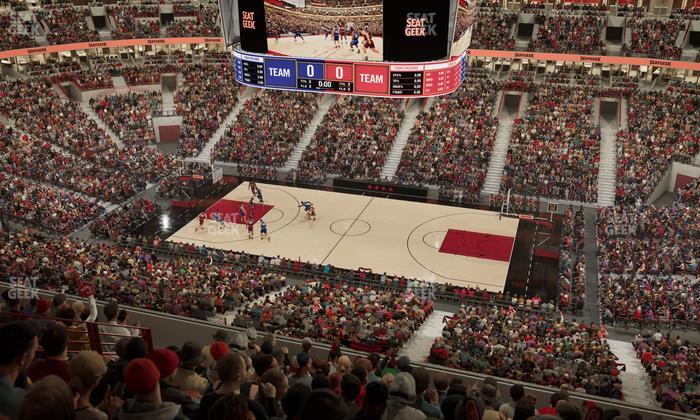 United Center - Section 316 Seat View