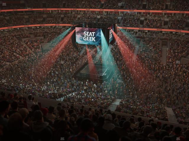 United Center - Section 316 Seat View