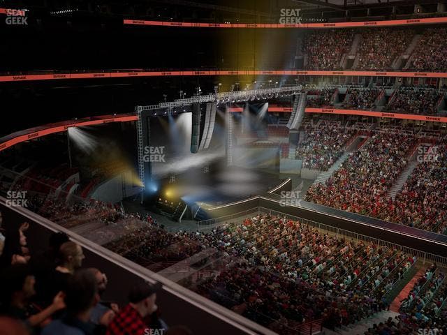 United Center - Section 316 Seat View