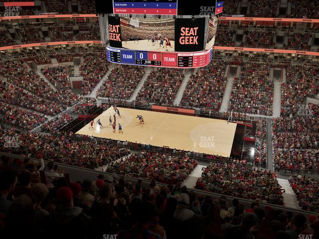 United Center - Section 316 Seat View