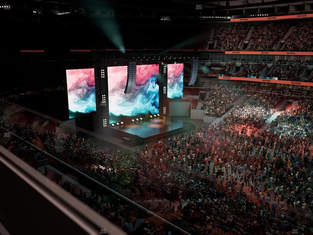 United Center - Section 316 Seat View United Center - Section 316 Seat View