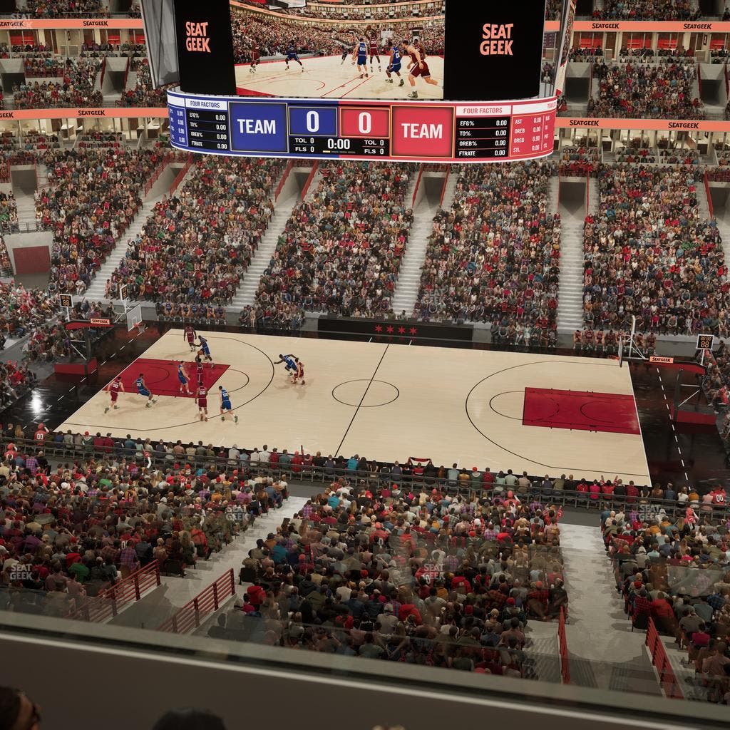 United Center - Section 316 Seat View