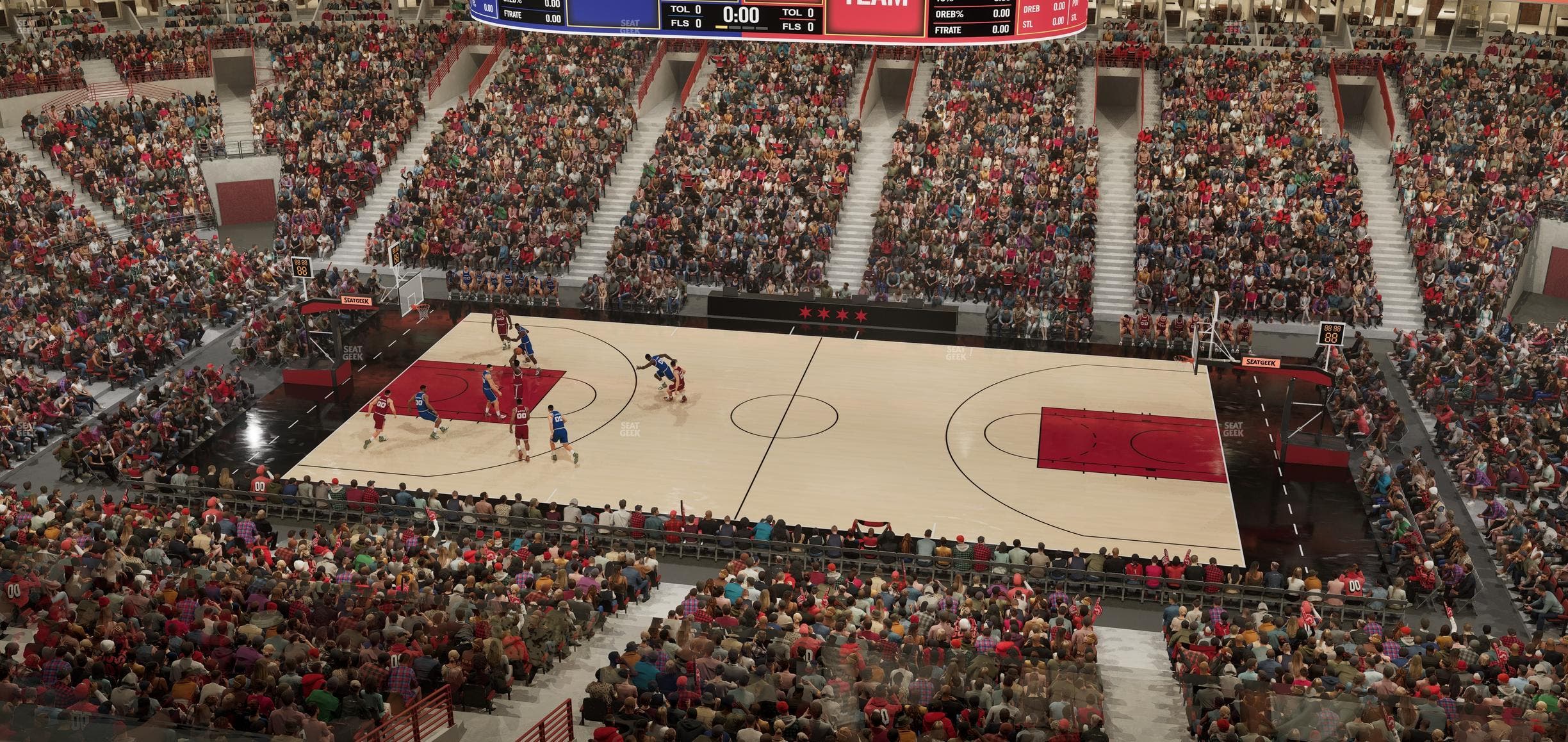 United Center - Section 316 Seat View