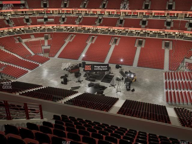 United Center - Section 316 Seat View