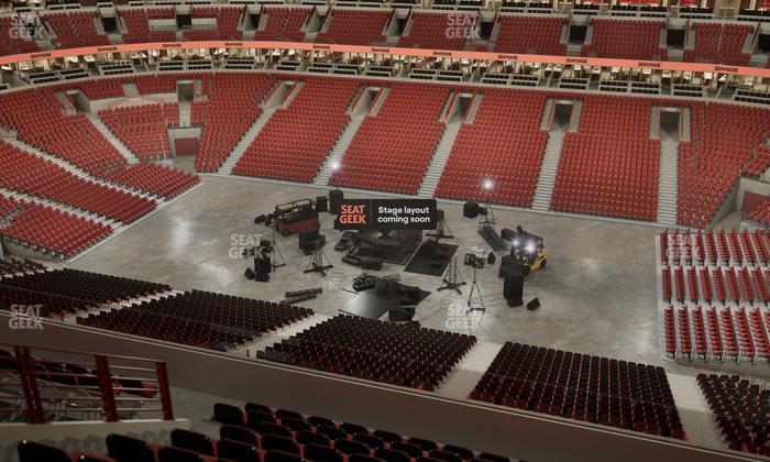 United Center - Section 316 Seat View