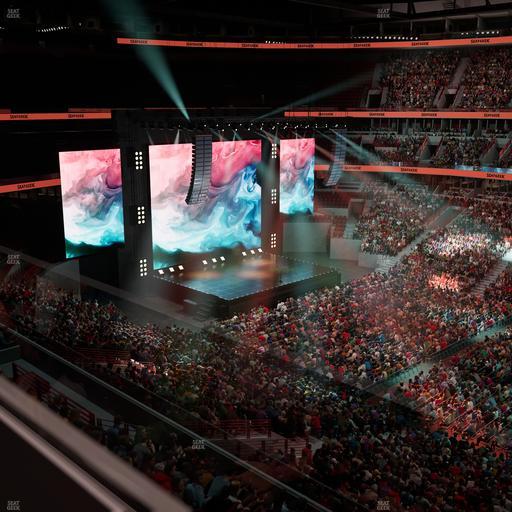 United Center - Section 316 Seat View