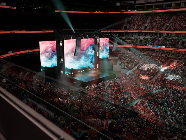 United Center - Section 316 Seat View