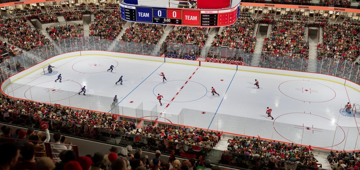 United Center - Section 316 Seat View