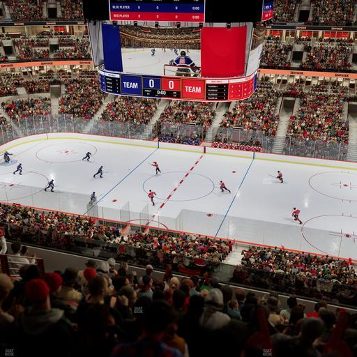 United Center - Section 316 Seat View