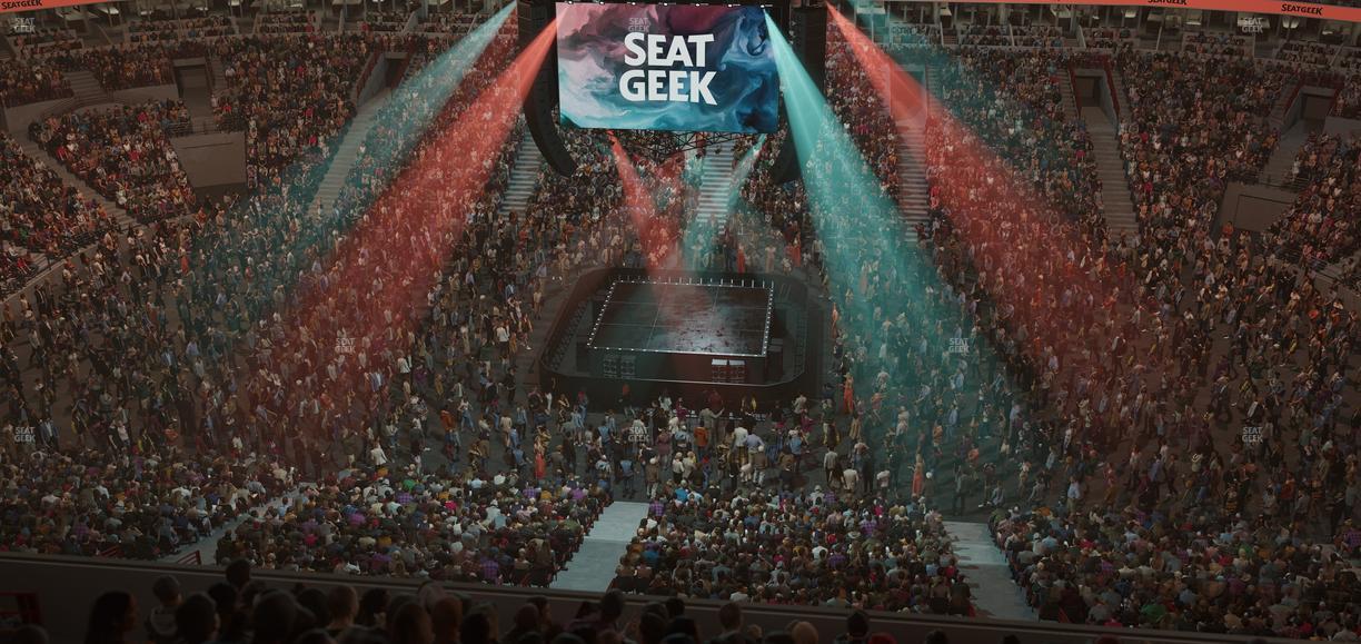 United Center - Section 317 Seat View