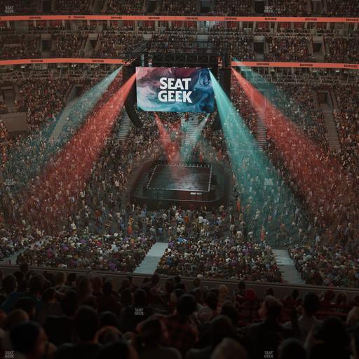 United Center - Section 317 Seat View