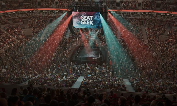 United Center - Section 317 Seat View