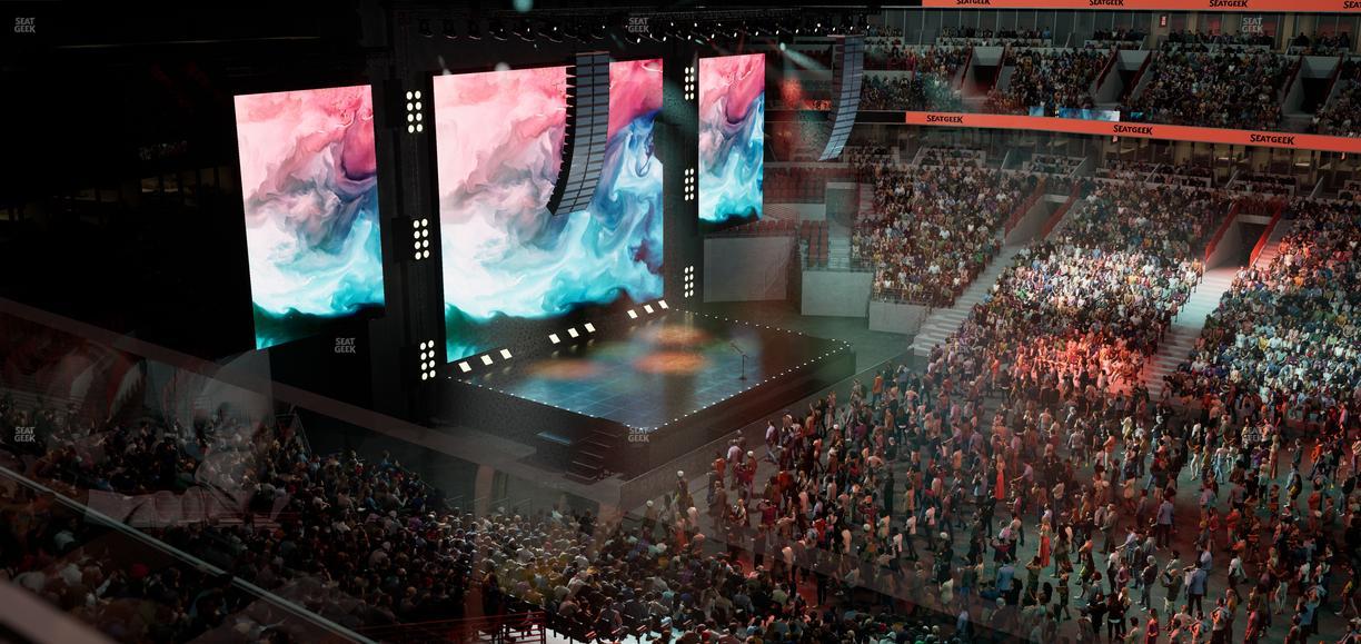 United Center - Section 317 Seat View