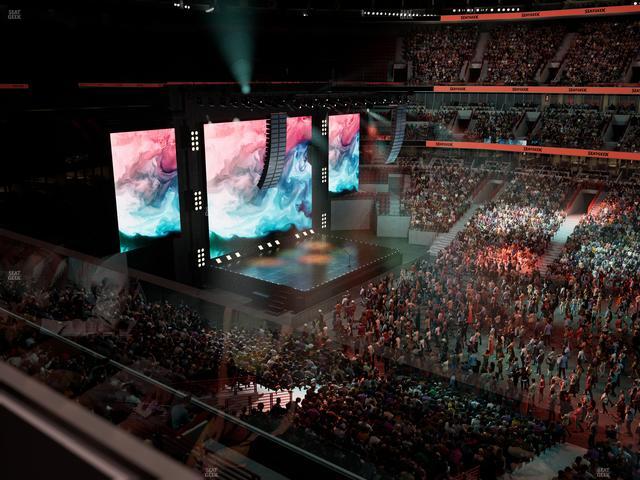 United Center - Section 317 Seat View United Center - Section 317 Seat View