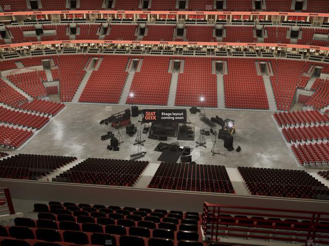 United Center - Section 317 Seat View United Center - Section 317 Seat View