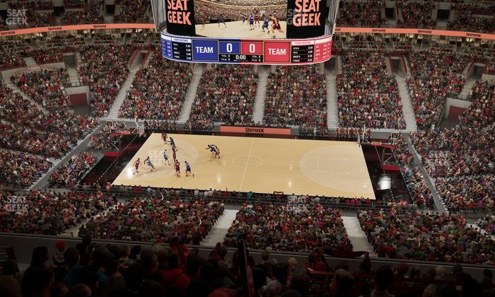 United Center - Section 317 Seat View