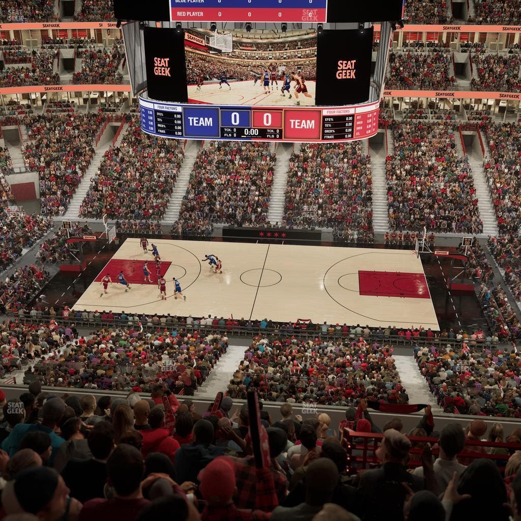 United Center - Section 317 Seat View