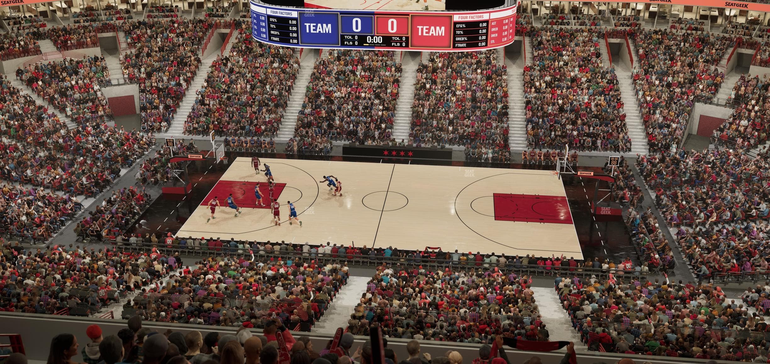 United Center - Section 317 Seat View
