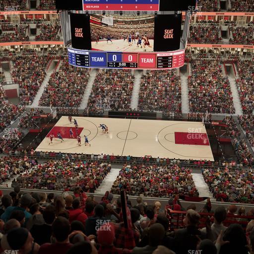 United Center - Section 317 Seat View