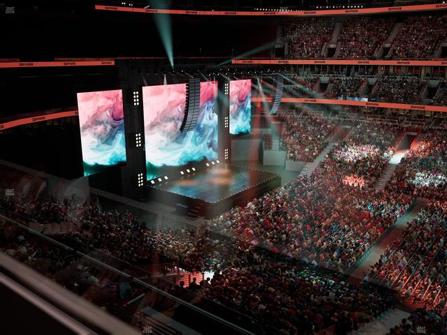 United Center - Section 317 Seat View