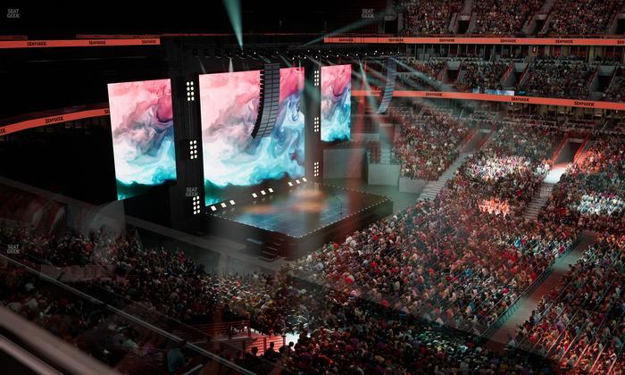 United Center - Section 317 Seat View