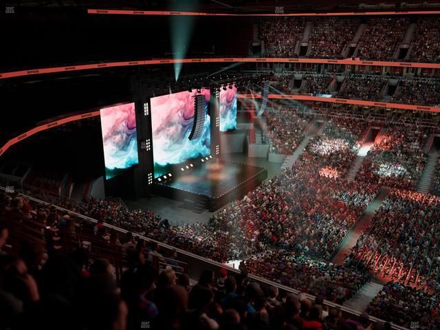 United Center - Section 317 Seat View United Center - Section 317 Seat View