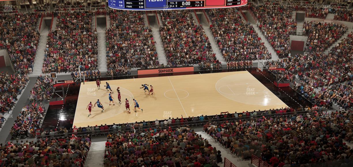 United Center - Section 318 A Seat View