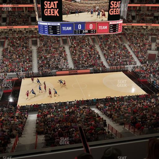 United Center - Section 318 A Seat View