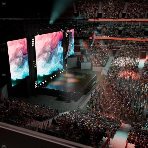 United Center - Section 318 A Seat View