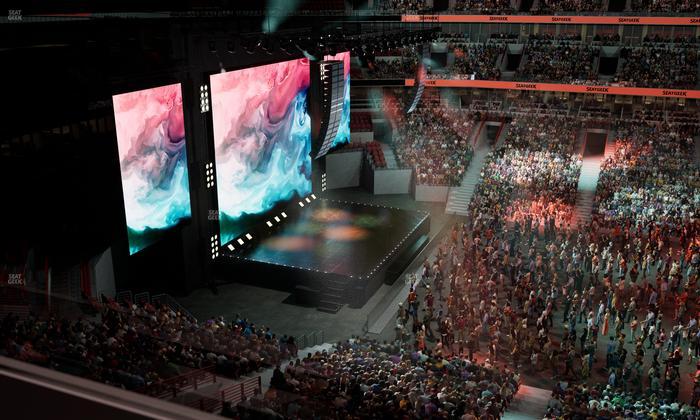 United Center - Section 318 A Seat View