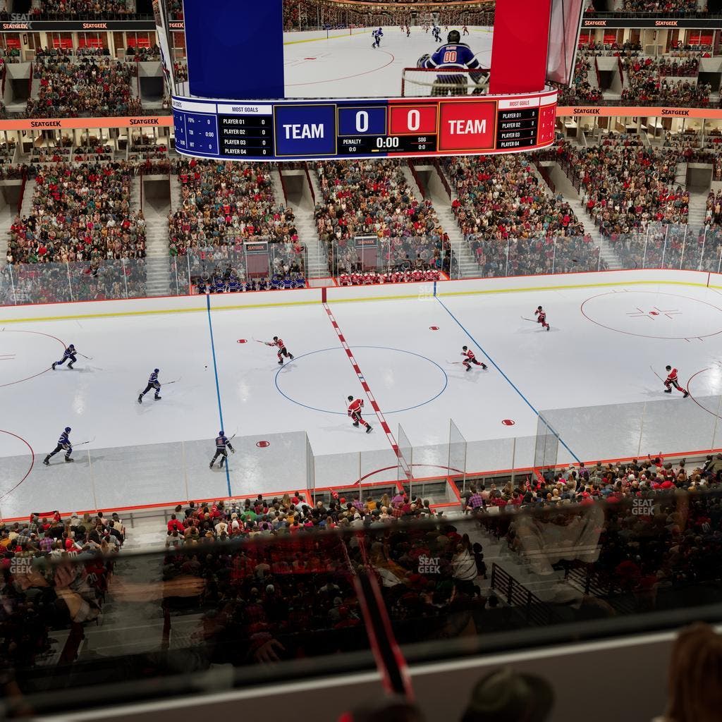 United Center - Section 318 A Seat View