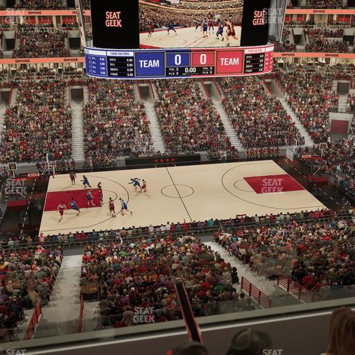 United Center - Section 318 A Seat View