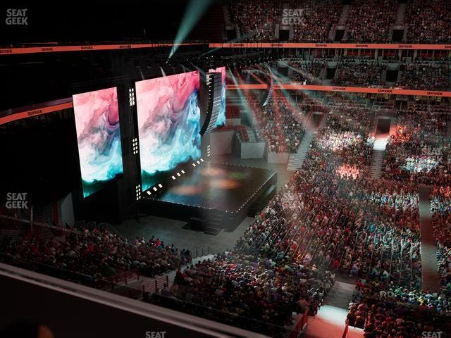 United Center - Section 318 A Seat View