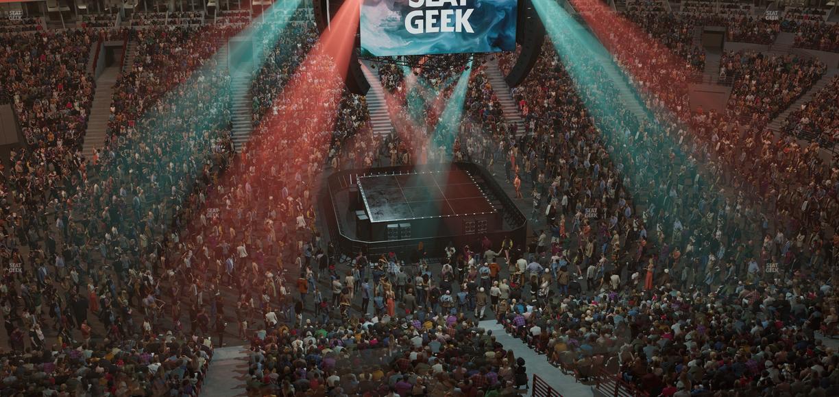 United Center - Section 318 A Seat View