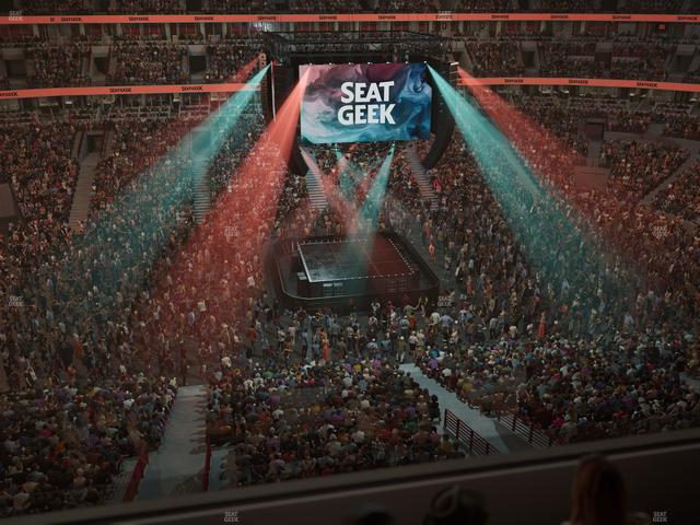 United Center - Section 318 A Seat View