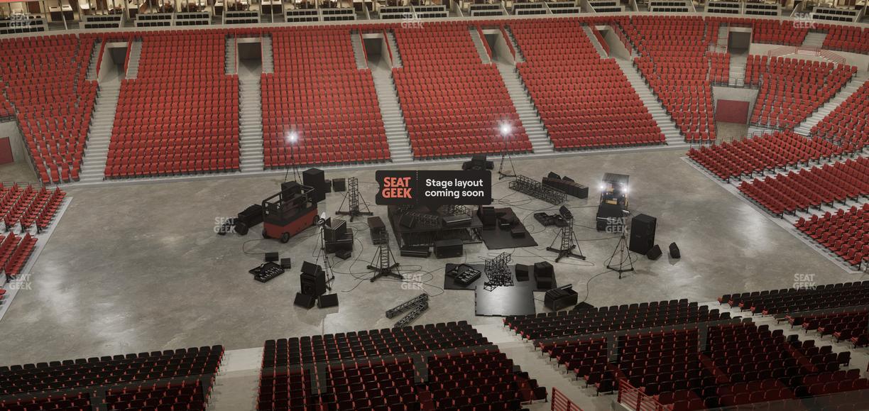 United Center - Section 318 A Seat View