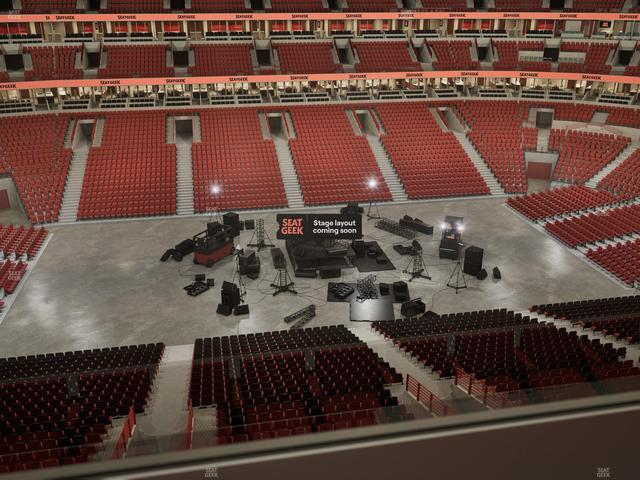 United Center - Section 318 A Seat View United Center - Section 318 A Seat View