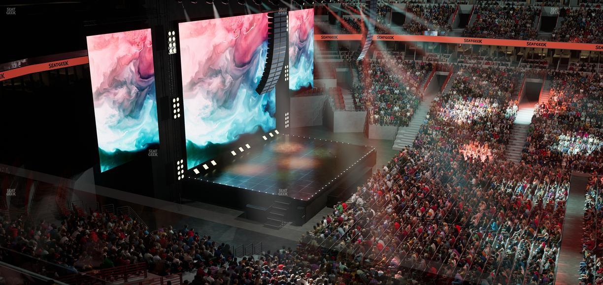 United Center - Section 318 Seat View