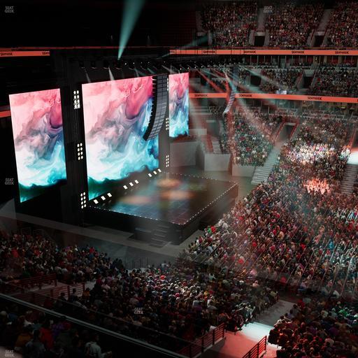 United Center - Section 318 Seat View