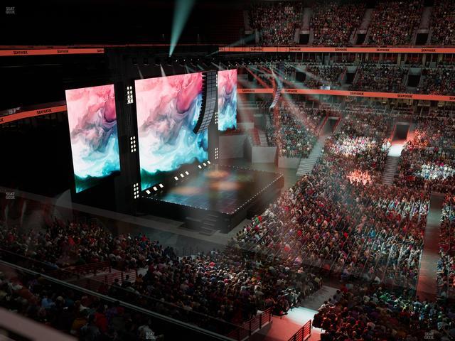 United Center - Section 318 Seat View