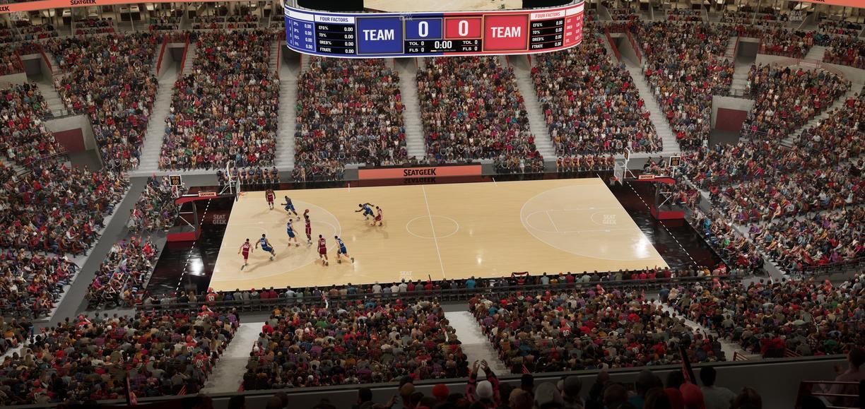 United Center - Section 318 Seat View