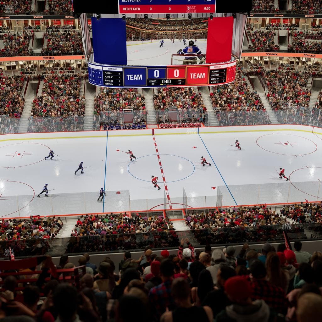 United Center - Section 318 Seat View